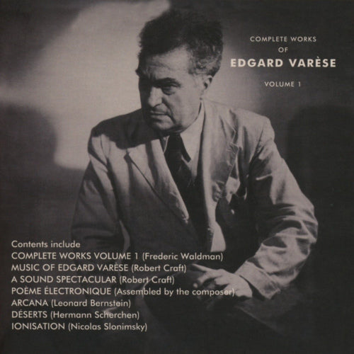 Edgard Varese - Complete works of edgard varese vol. 1 (CD) - Velvet Music