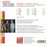 Benoît Delbecq, Jorrit Dijkstra, John Hollenbeck - Linger (CD d'occasion)