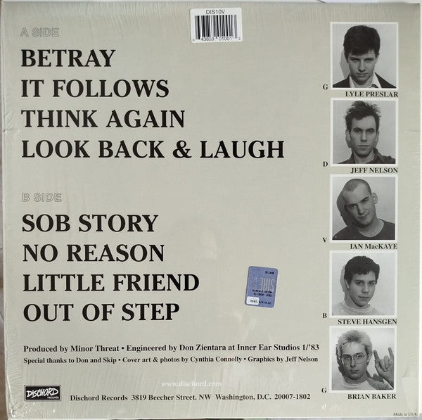 Minor Threat - Out Of Step (LP) - Velvet Music