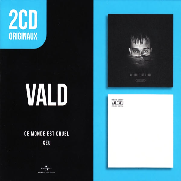 Vald - 2cd originaux: Ce monde est cruel / xeu (CD) - Velvet Music