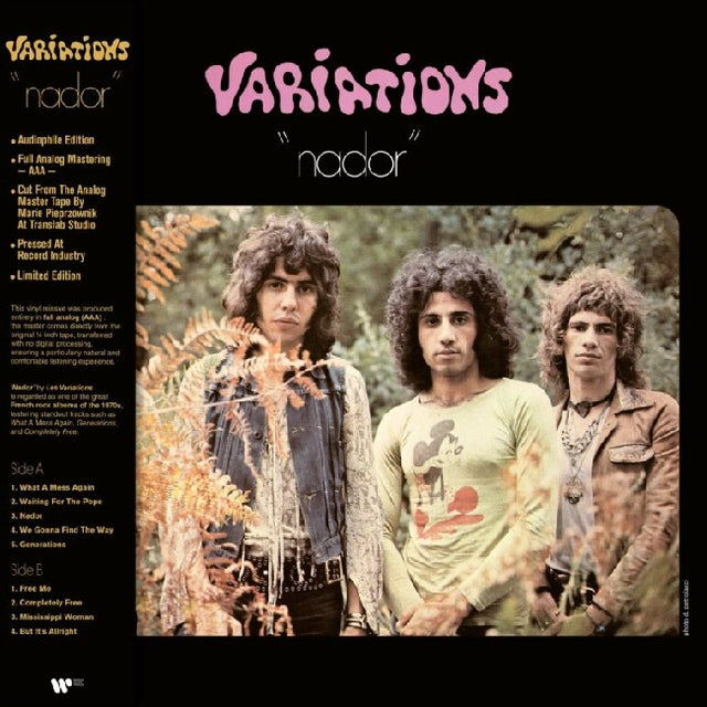 Variations, Les - Nador (LP) - Velvet Music