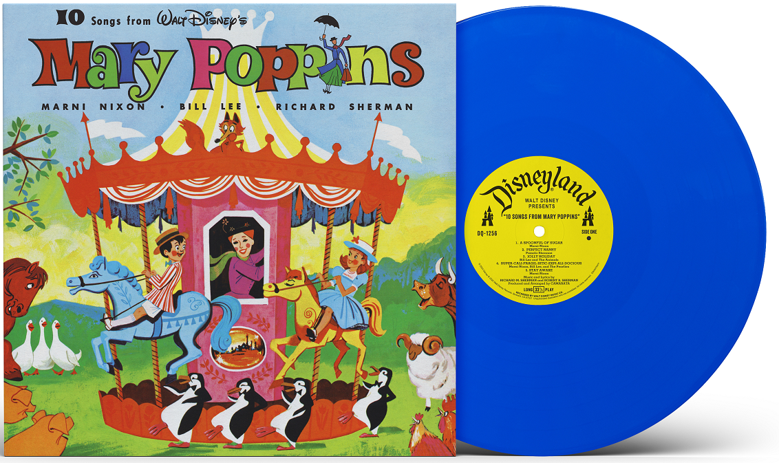 Various Artists - 10 songs from mary poppins (LP) - Velvet Music