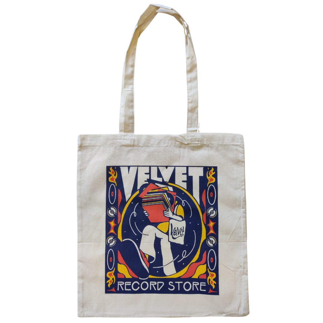 Velvet Linnen Tas - Carry your records | Coloured (Merchandise)