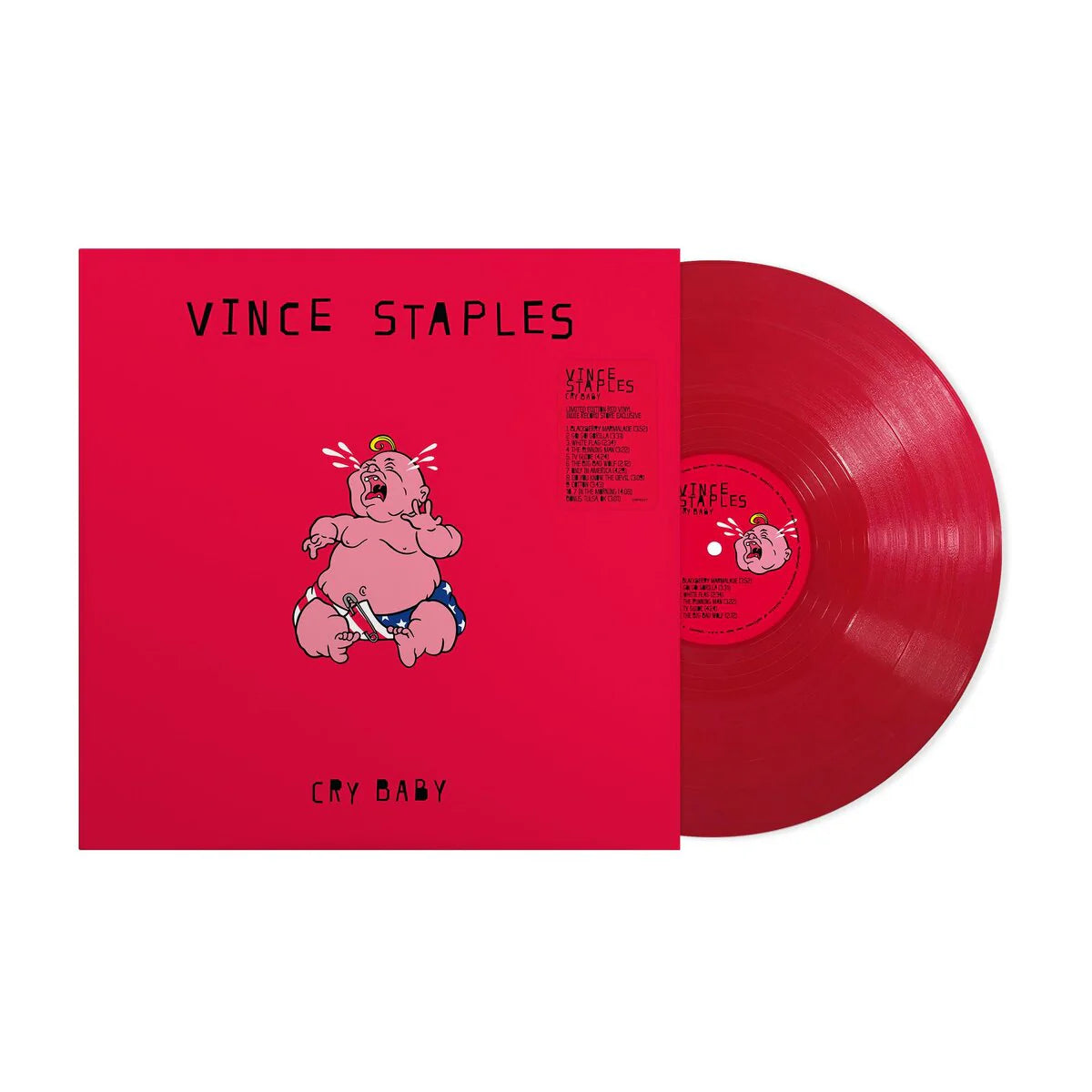 Vince Staples - Cry baby (red coloured vinyl LP)