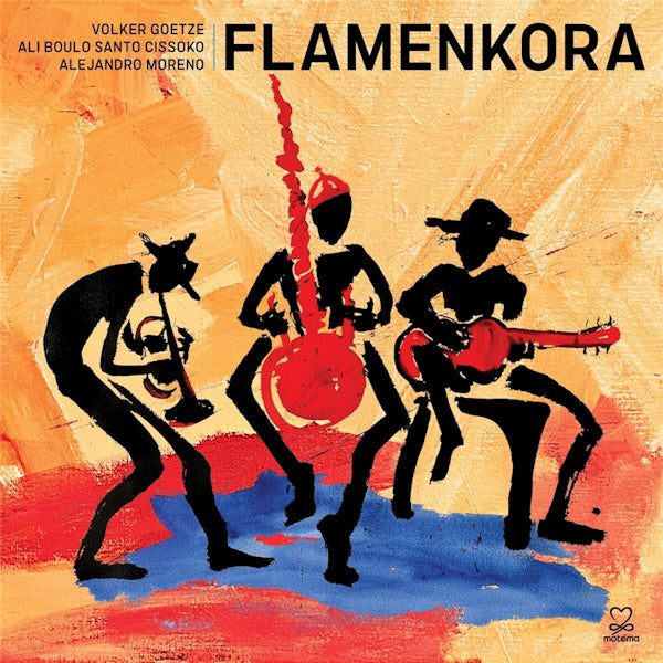 Volker Goetze / Ali Boulo Santo Cissoko / Alejandro Moreno - Flamenkora (CD) - Velvet Music
