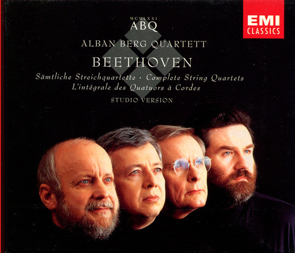 Ludwig van Beethoven - Alban Berg Quartett - Sämtliche Streichquartette = Complete String Quartets = L'intégrale Des Quatuors À Cordes (Studio Ve (tweedehands CD) - Velvet Music