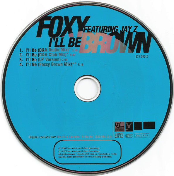 Foxy Brown Featuring Jay-Z - I'll Be (tweedehands CD)