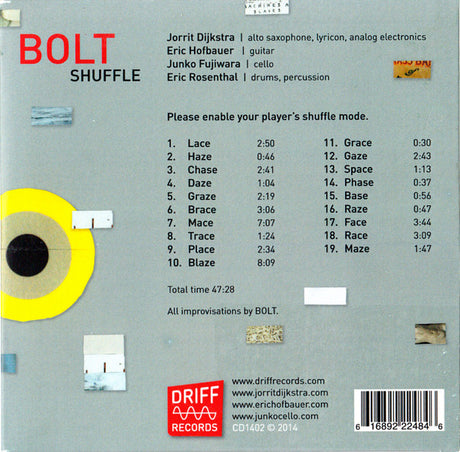 Bolt (25) - Shuffle (tweedehands CD)