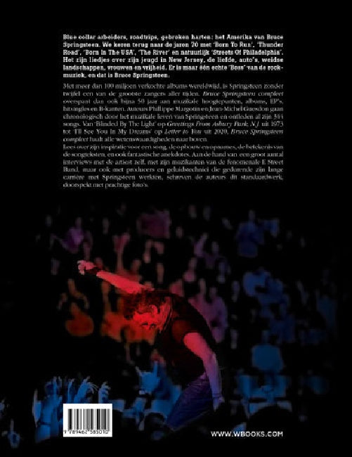 Bruce Springsteen =book= - Compleet - het verhaal van de 344 songs (boek/drukwerk) - Velvet Music