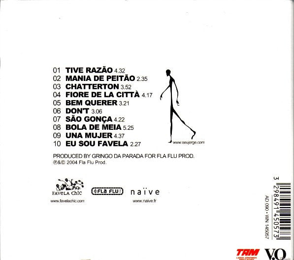 Seu Jorge - Cru (CD) - Velvet Music