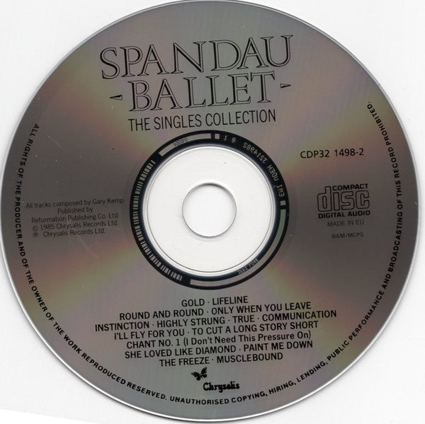 Spandau Ballet - The Singles Collection (tweedehands CD) - Velvet Music