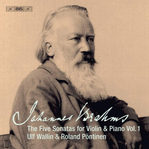 Johannes Brahms - Five sonatas for violin & piano vol.1 (CD)