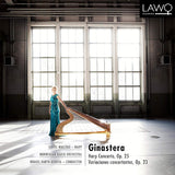 Sidsel Walstad - Ginastera: harp concerto op.25/variaciones concertantes (CD) - Velvet Music