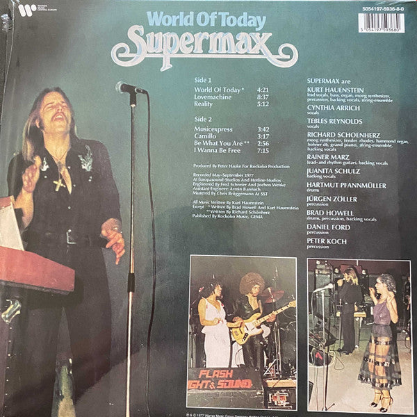 Supermax - World Of Today (LP) - Velvet Music