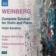 M. Weinberg - Complete sonatas for violin & piano (CD) - Velvet Music