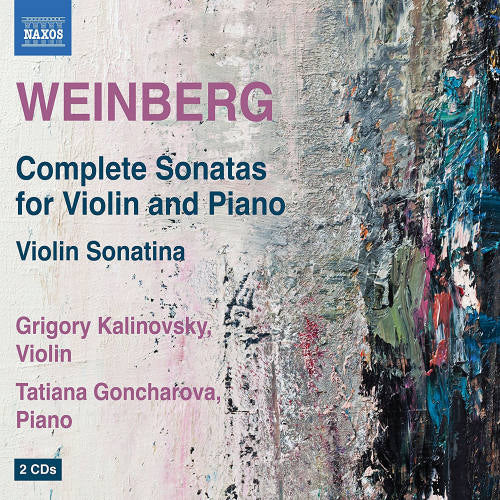 M. Weinberg - Complete sonatas for violin & piano (CD) - Velvet Music