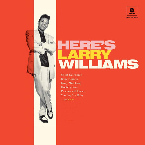 Larry Williams - Here's larry williams (LP) - Velvet Music