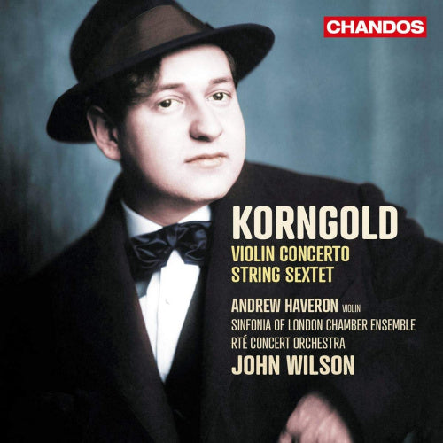 E.w. Korngold - Violin concerto/string sextet (CD) - Velvet Music
