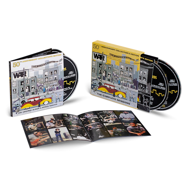 War - The world is a ghetto -50th anniversary collector’s edition- (CD) - Velvet Music