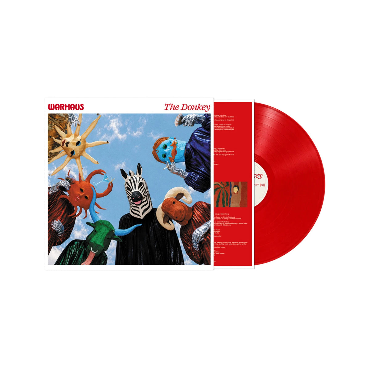 Warhaus - The donkey (Red Coloured Vinyl LP)