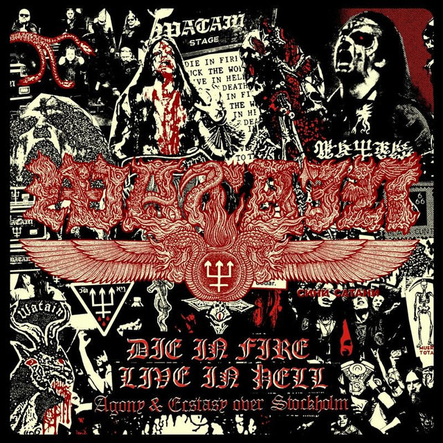 Watain - Die in fire: live in hell (LP) - Velvet Music