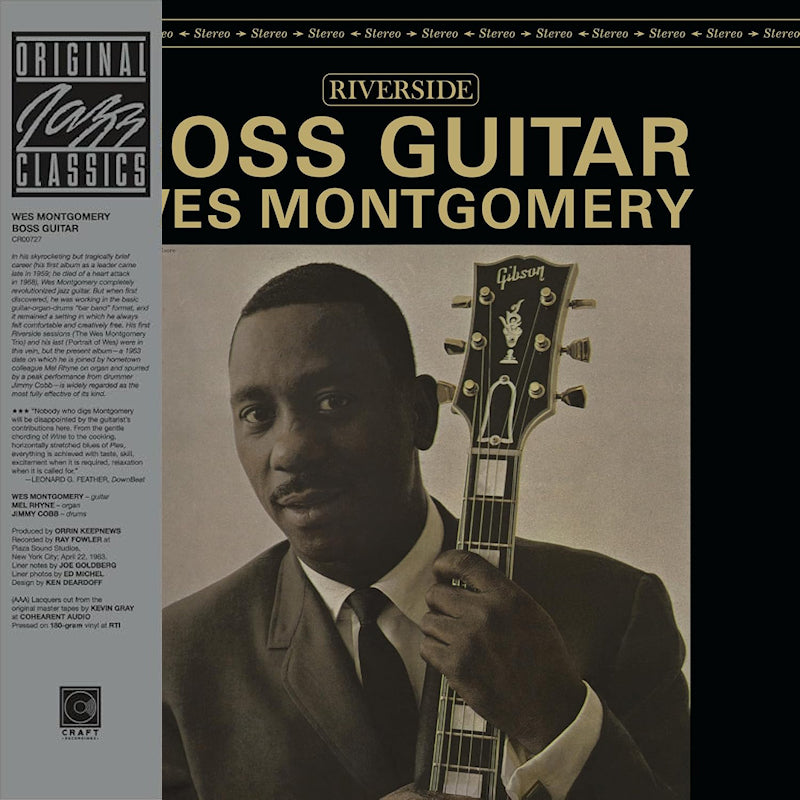 Wes Montgomery - Boss guitar (LP) - Velvet Music