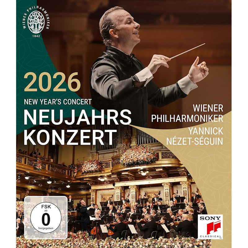Wiener Philharmoniker & Yannick Nezet -seguin - Neujahrskonzert 2026 / new year's concert 2026 / c (blu ray movie) - Velvet Music