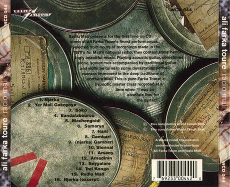 Ali Farka Touré - Radio Mali (tweedehands CD) - Velvet Music