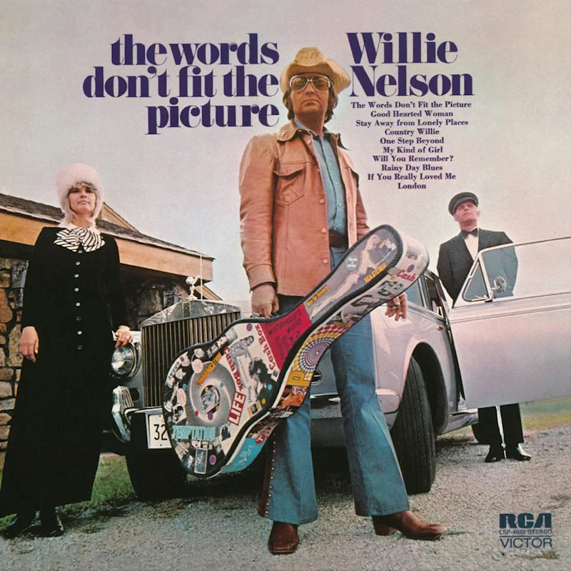 Willie Nelson - The words don't fit the picture (LP) - Velvet Music
