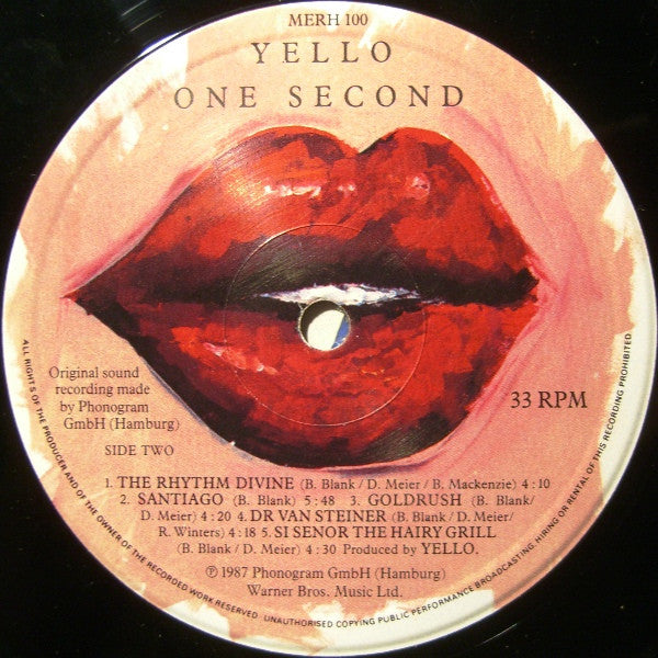 Yello - One Second (tweedehands LP) - Velvet Music