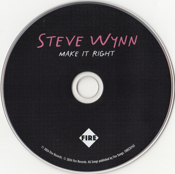 Steve Wynn - Make It Right (CD) - Velvet Music