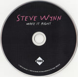 Steve Wynn - Make It Right (CD) - Velvet Music