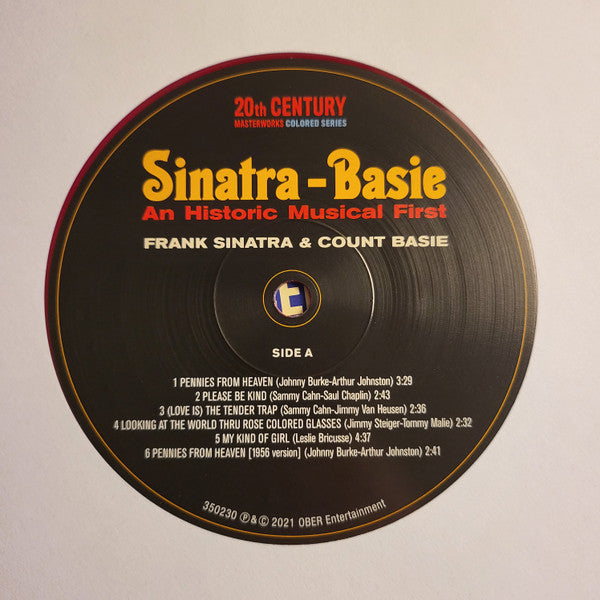 Frank Sinatra - Count Basie - Sinatra - Basie (LP) - Velvet Music