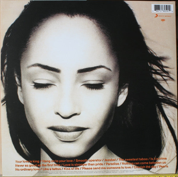 Sade - The Best Of Sade (tweedehands LP) - Velvet Music