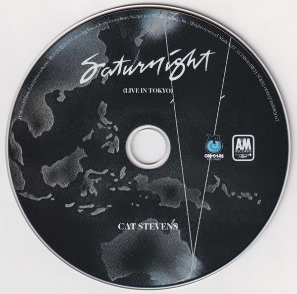 Cat Stevens - Saturnight  (CD) - Velvet Music