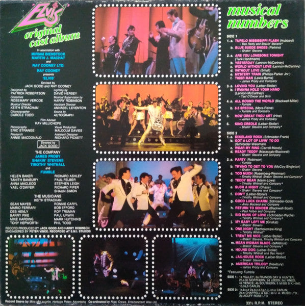 Various - 'Elvis' - The Original Cast Album (tweedehands LP)