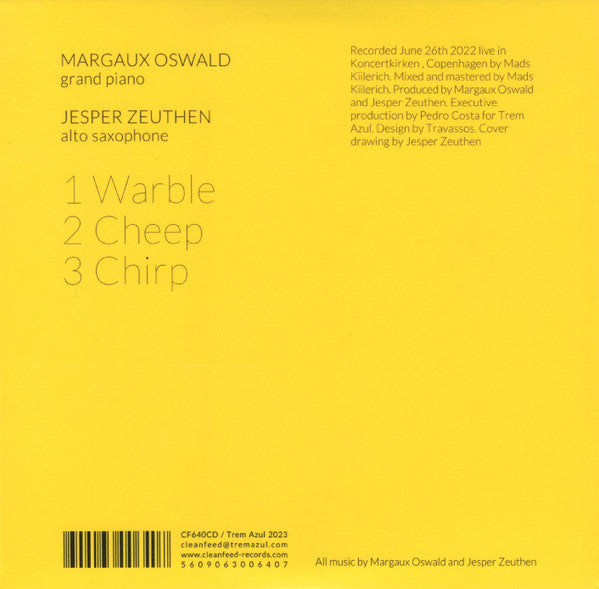 Margaux Oswald, Jesper Zeuthen - Magnetite (tweedehands CD) - Velvet Music