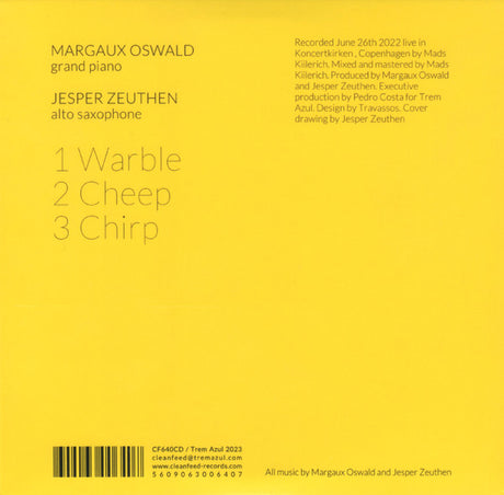 Margaux Oswald, Jesper Zeuthen - Magnetite (tweedehands CD) - Velvet Music