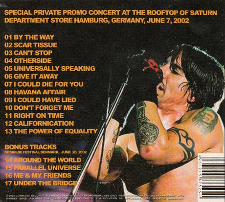Red Hot Chili Peppers - Horny In Hamburg (tweedehands CD) - Velvet Music