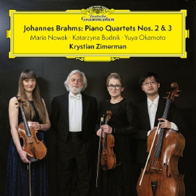 Krystian Zimerman, Maria Nowak, Katarzyna Budnik, - Brahms: piano quartets nos. 2 & 3 (LP) - Velvet Music