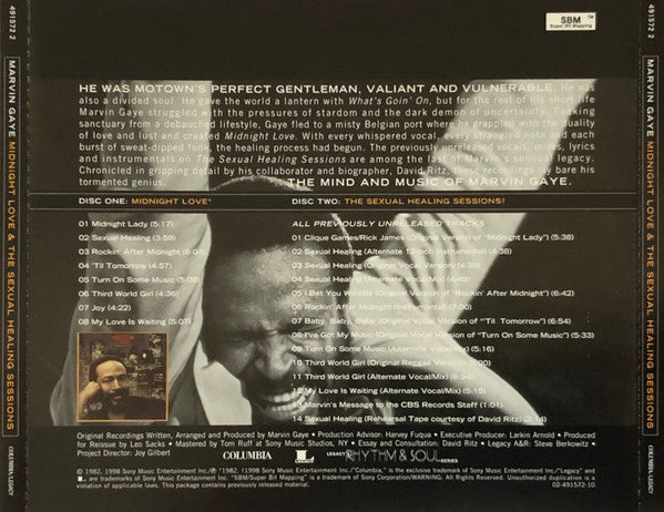 Marvin Gaye - Midnight Love & The Sexual Healing Sessions (tweedehands CD) - Velvet Music
