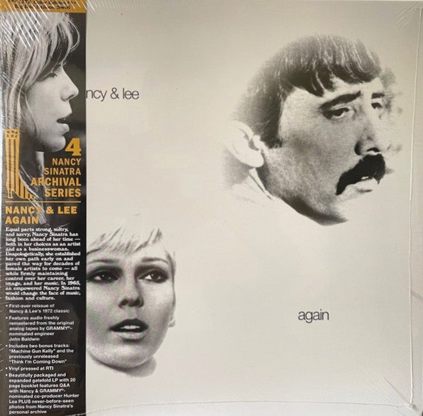 Nancy Sinatra & Lee Hazlewood - Nancy & Lee Again (LP) - Velvet Music