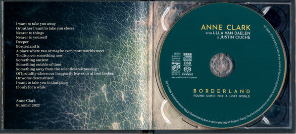 Anne Clark With Ulla Van Daelen & Justin Ciuche - Borderland: Found Music For A Lost World (Super Audio CD)