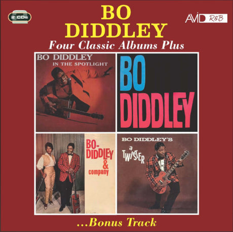 Bo Diddley - Four Classic Albums Plus (CD) - Velvet Music