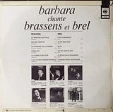 Barbara (5) - Barbara Chante Brassens Et Brel (CD) - Velvet Music