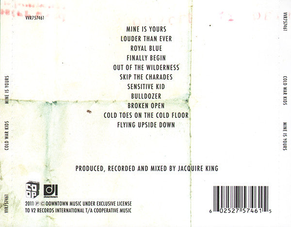 Cold War Kids - Mine Is Yours (tweedehands CD) - Velvet Music