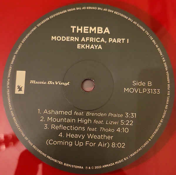 Themba (4) - Modern Africa, Part 1 - Ekhaya (LP) - Velvet Music