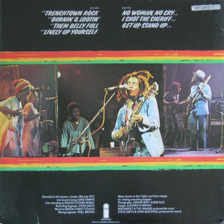 Bob Marley & The Wailers - Live! (tweedehands LP) - Velvet Music