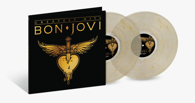 Bon Jovi - Greatest Hits | smoke color with litho's Vinyl