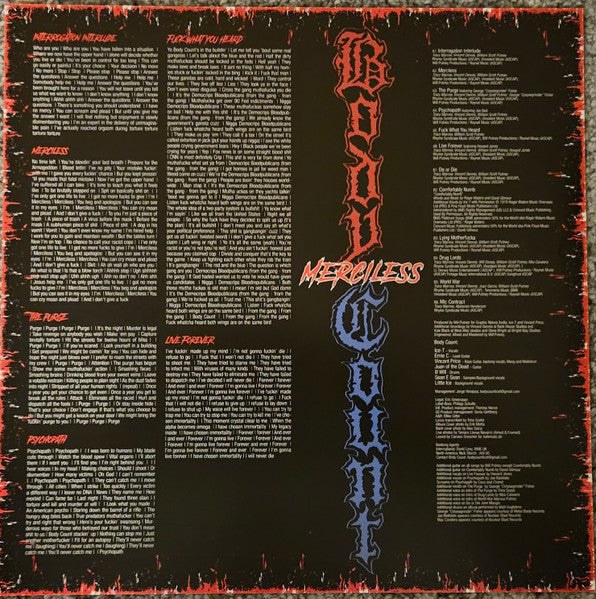 Body Count (2) - Merciless (LP) - Velvet Music